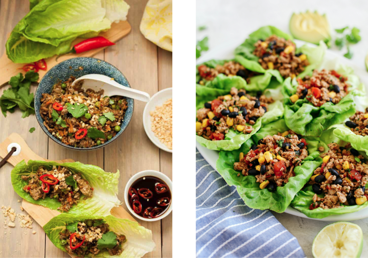 Lettuce Cups 4Ways